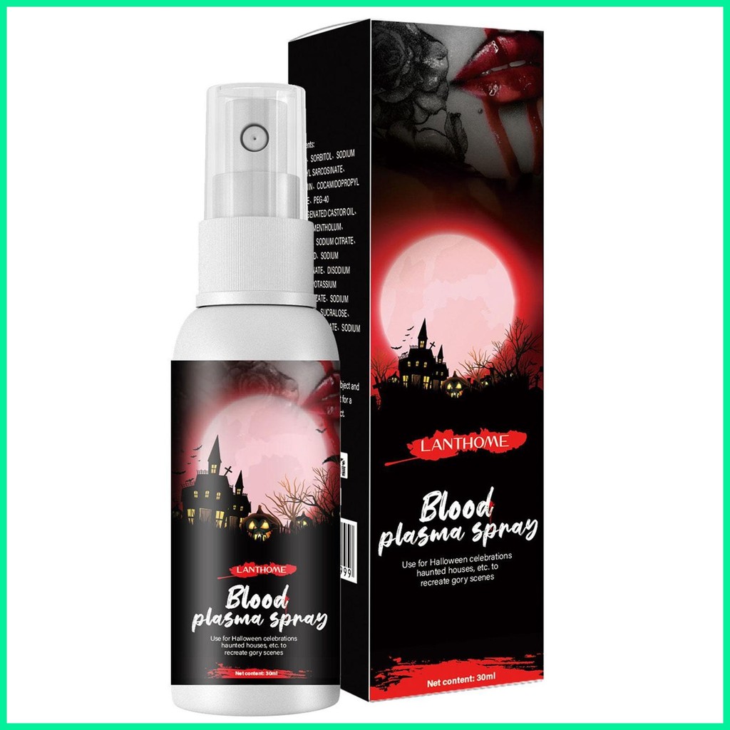 Trang Điểm Giả Máu Halloween Giả Xịt Máu Trang Điểm Halloween Mô Phỏng Ma Cà Rồng Giả Xịt Máu Cho Co