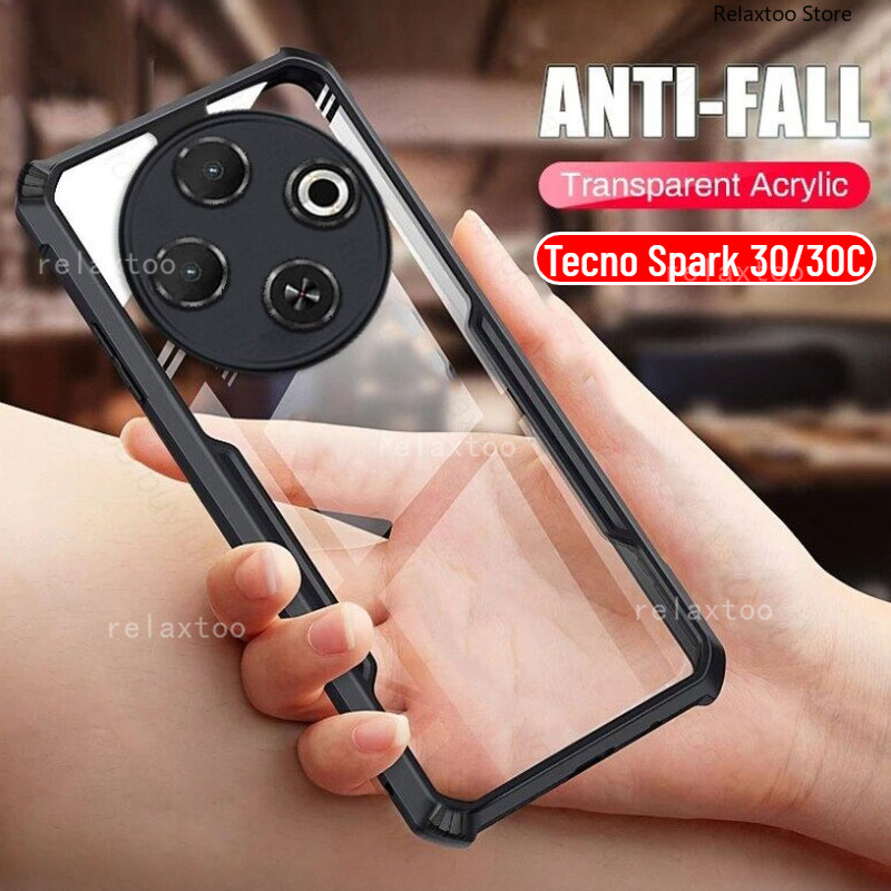 Tecno Spark30 5G Túi Khí Trong Suốt Cho Tecno Spark 30 C Pro 30C 30Pro Spark30C Spark30Pro 4G 5G Ốp 
