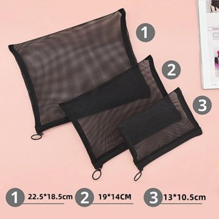 Túi Đựng Mỹ Phẩm Du Lịch Dạng Lưới Nhiều Size GNOFE