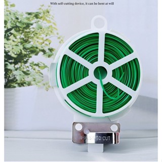 1 cuộn dây lõi thép bọc nhựa dài 100m có dao cắt buộc lan (Sợi nhỏ) TINTO