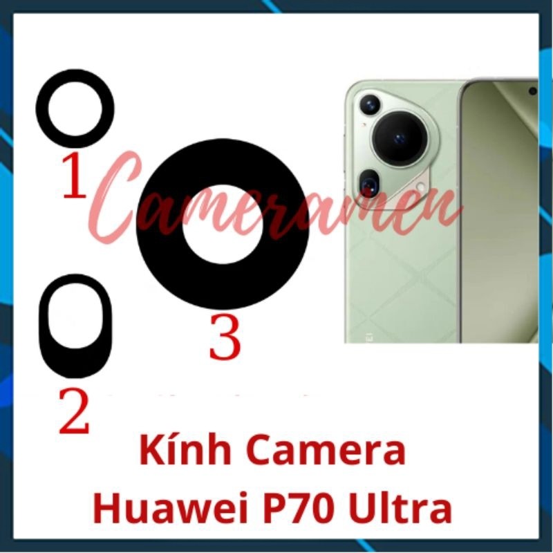 [ Có sẵn ] Kính Camera Huawei P70 Ultra / P70Ultra