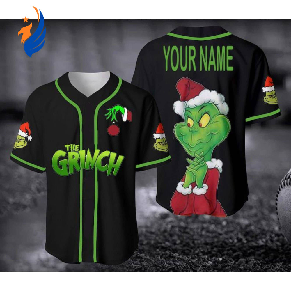 Dr Seuss Làm Thế Nào Grinch Trộm Áo Bóng Chày Giáng Sinh Trên Toàn In Hình Hoạt Hình The Grinch 1999 20