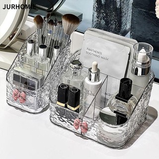 Jurhomie 1 Cái Giá Để Đồ Để Bàn, Hộp Bảo Quản Mỹ Phẩm Nhựa Đa Năng, Sắp Xếp Kệ 1 / 3 / 4 / 5 Lưới Khăn Giấy Mặt Hộp Trang Điểm