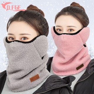 Mặt nạ cổ mùa đông dành cho nữ ngoài trời giữ nhiệt Earuff Chống gió cổ ấm hơn Khăn quàng cổ nữ