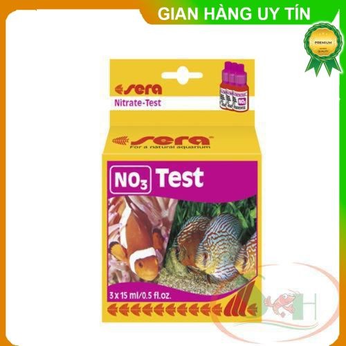 Bộ Sera No3 Test kiểm tra nitrate nước ao hồ bể cá tép thủy sinh store3