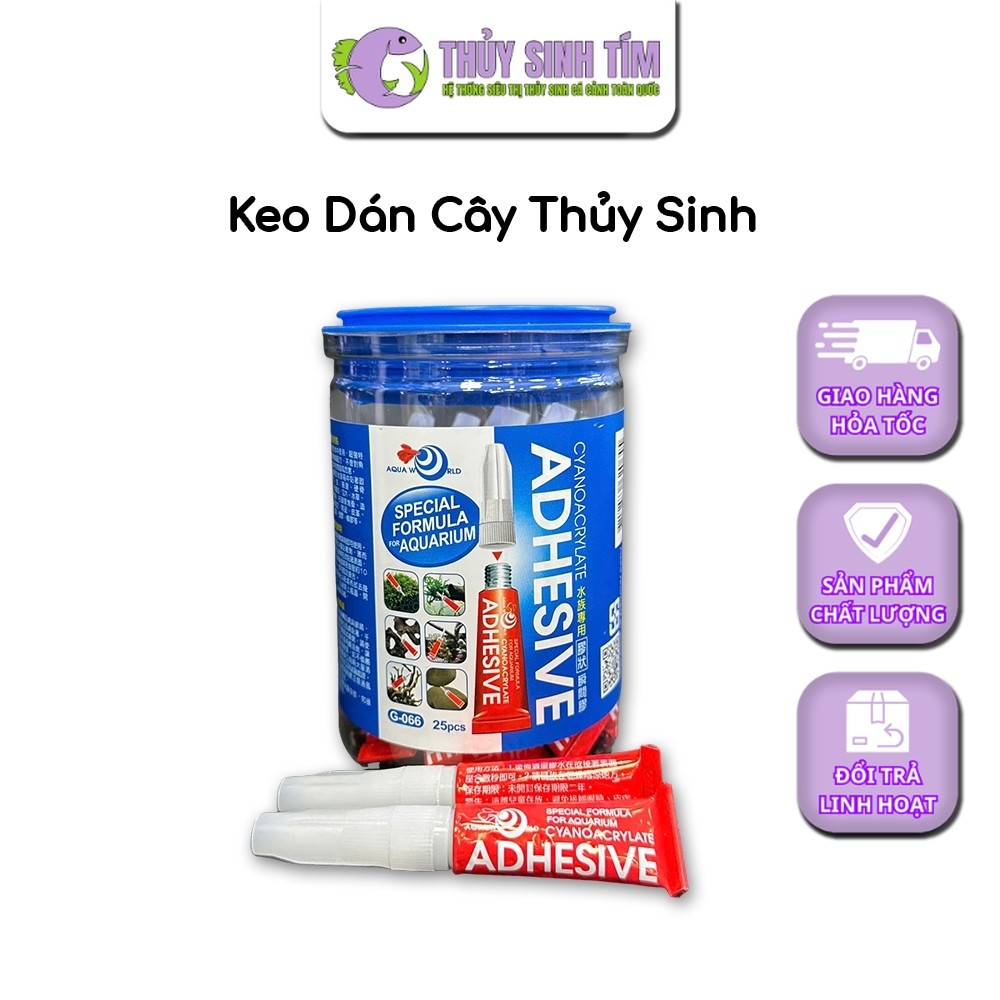 Keo Dán Thủy Sinh Đa Năng (Dán Rêu, Dán Cây Thủy Sinh)