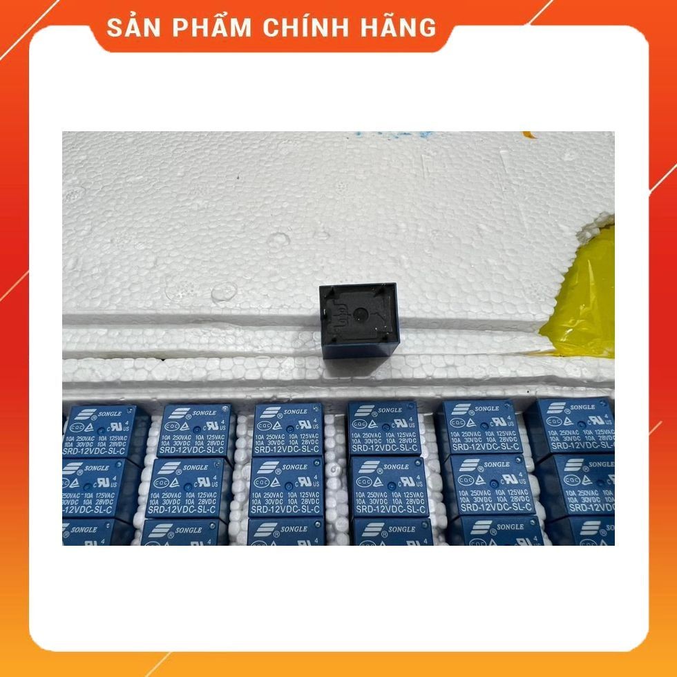[ 2 con ] RELAY 12VDC 10A  5 chân SONGLE