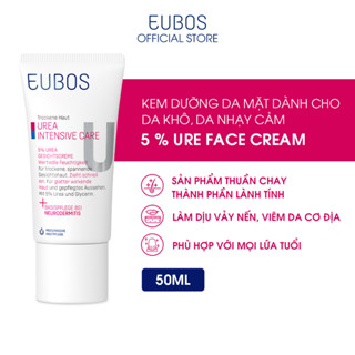 DATE T7.2025 Kem Dưỡng Da Mặt EUBOS UREA 5% Giúp Dưỡng Ẩm Làm Dịu Da Phù Hợp Cho Da Khô, Da Nhạy Cảm Tuýp 50ml
