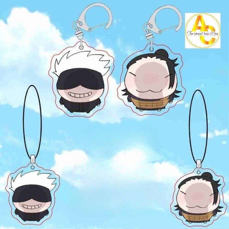 Móc Khoá, Standee, Tranh Kính Mô hình Gojo Satoru Geto Suguru Anime JJK Anime Manga Nhật Bản Trang T