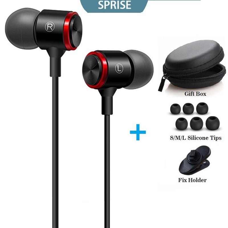 Tai Nghe Chụp Tai Sprise Extra Bass Stereo Bằng Kim Loại, Chống Ồn, Có Dây…