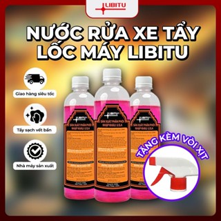 ( Chính Hãng) Dung Dịch Tẩy Lốc Máy LIBITU 500ml, Tẩy Lốc Máy Ố Vàng Cho Nhiều Loại Máy Móc, Tặng Kèm Vòi Xịt