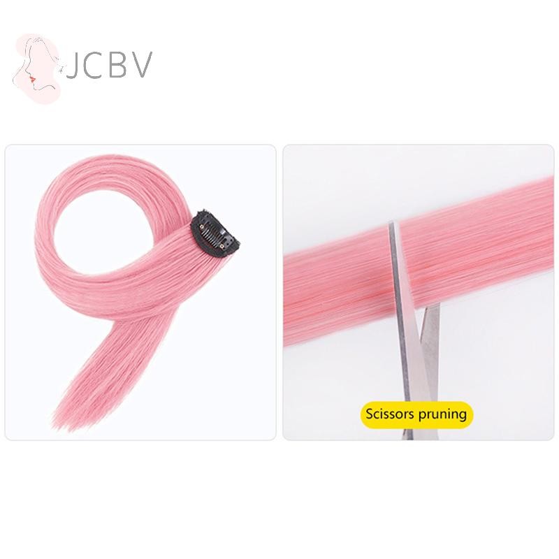 [Dhin] Kẹp Nối Tóc 60cm Trong Tóc Dài Thẳng Tai Tóc Giả Kẹp Tóc