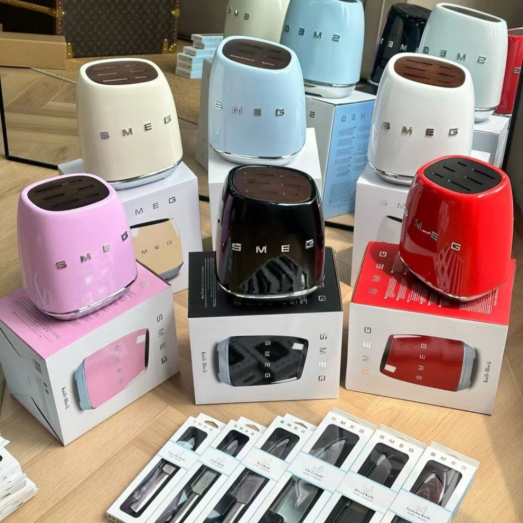 Đức SM eg bộ dao thép không gỉ 7 món thời trang dao nhà bếp cổ điển đầu bếp dao thịt Pisa u bộ dao M