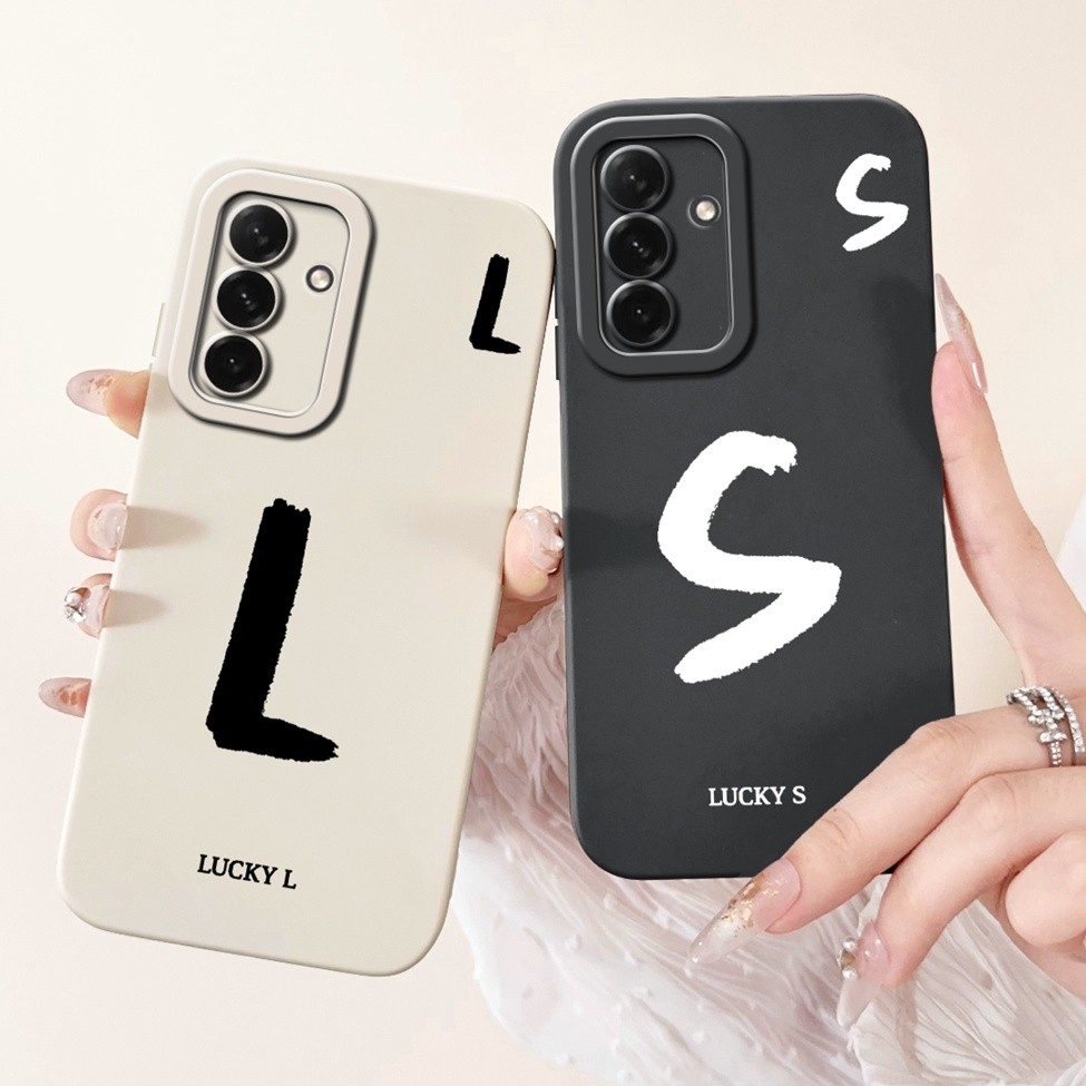 Ốp Cho Samsung Galaxy A26 5G SM-A266B Dành Cho Samsung A26 5G Ốp Lưng Thời Trang Đơn Giản Chữ A-Z Th