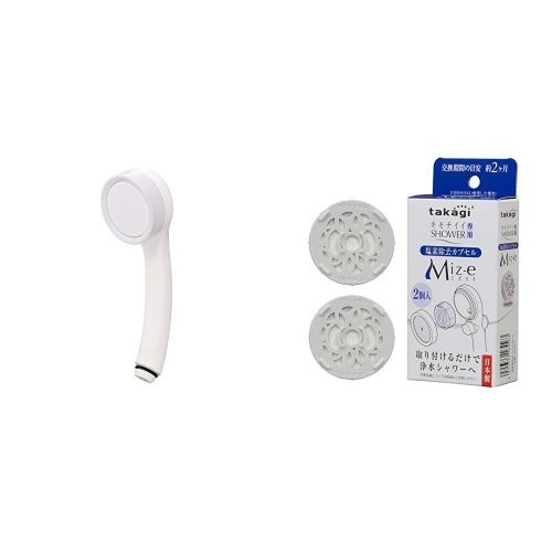 Takagi Kimochi I Shower WS - Easy Installation with Chlorine Removal Cartridge Set