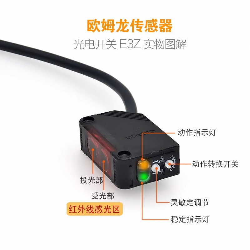 Công tắc quang điện Omron E3Z-D61 E3Z-T61 E3Z-LS61 R81 G61 D81 E3ZG-D61