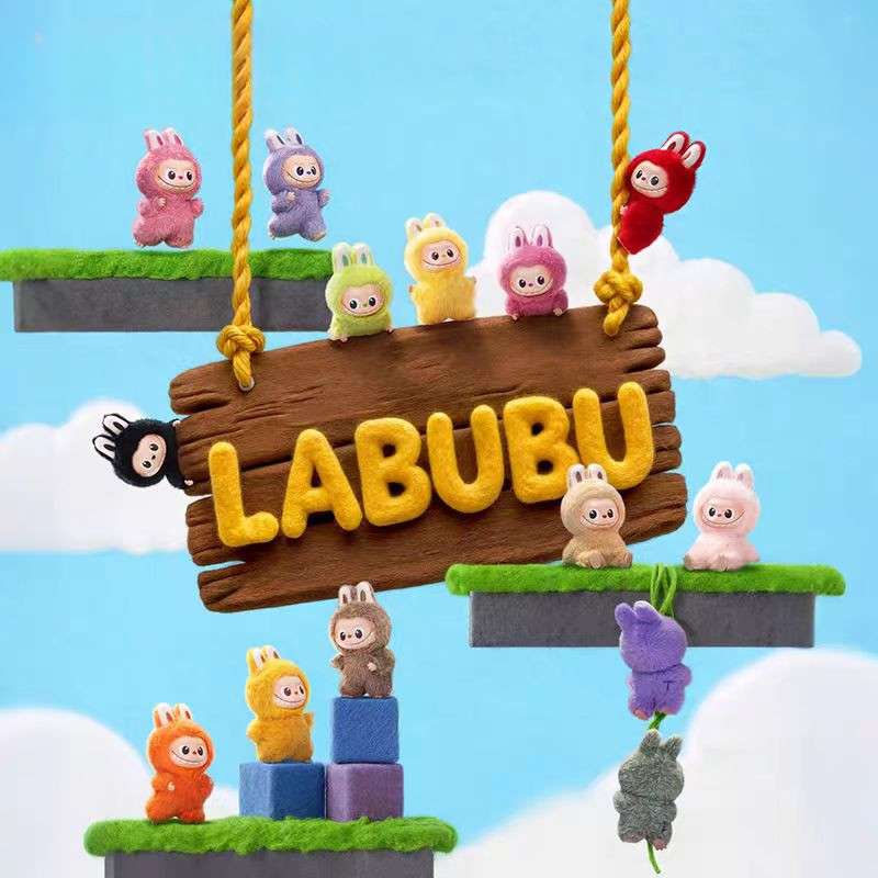 Labubububu V4 Labubu V4 THE MONSTERS PIN CHO LOVE Series Dễ Thương Vinyl Pulsh Mặt Dây Chuyền Quà Tặ