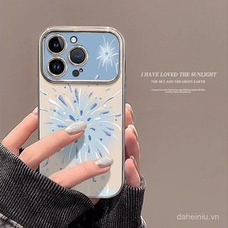 Mạ điện Cửa Sổ Tranh Sơn Dầu Ngôi Sao Thích Hợp Cho Apple 15promax Vỏ Điện Thoại iphone14 / 13 / 12 Bao Gồm Tất Cả Chống Sốc