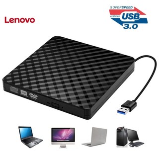 Lenovo USB 3.0 Đĩa CD-ROM gắn ngoài DVD-RW VCD Đầu ghi ổ đĩa quang cho máy tính PC