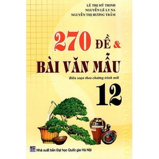 Sách 270 đề và bài văn mẫu 12