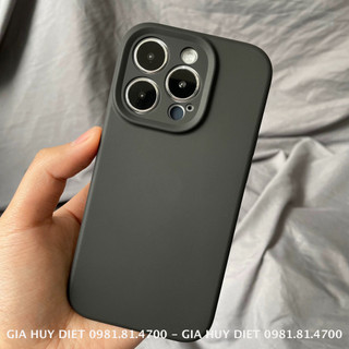 Ốp lưng iphone dẻo viền camera bo nổi độ dầy 2.0mm cao cấp 15/15plus/15pro/15promax/16/16plus/16pro/16promax