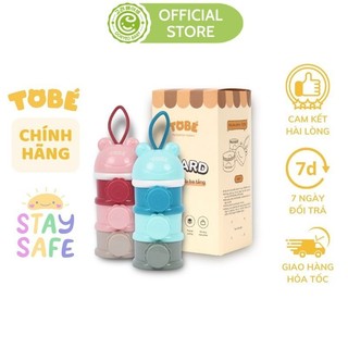 Hộp Chia Sữa Ba Tầng Tobe Ricard Chính Hãng Tiện Lợi Cho Mẹ, An Toàn Cho Bé
