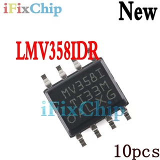 Bộ 10 linh kiện điện tử lmv358idr sop8 lmv358 lm358idr lmv358i mv358i mới