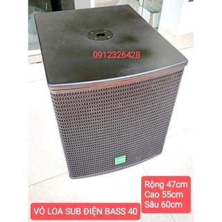 VỎ LOA SUB ĐIỆN 40, VỎ LOA SUB BASS 40, LOA SUB BASS 40 - GIÁ 1 CHIẾC