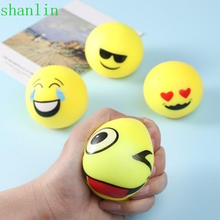 Shanlin Biểu Hiện Bóng Mềm, Bóng Xốp Mặt Cười Không Dính Grimace, Đồ Chơi Bóp Siêu Mềm Sáng Tạo Biểu Hiện Đàn Hồi Bóp Đồ Chơi Nhân Viên Văn Phòng