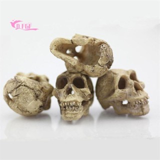 Mô hình đầu lâu nhựa trang trí bể cá cảnh
