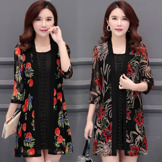  ✨  Đang bán nóng Ren Chống Nắng Cardigan Mỏng Phong Cách Kích Thước Lớn Giữa Chiều Dài Phù Hợp Với Váy Khăn Choàng Nhỏ Áo Khoác Mẹ Mặc Gạc Bên Ngoài Trận Đấu WE52WE 