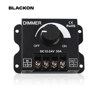 BLACKON voltage regulator 12v / 24v bộ điều khiển tốc độ điều chỉnh led dimmer switch