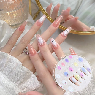 Nhãn dán móng tay họa tiết mèo dễ thương Nhãn dán động vật hoạt hình sáng tạo Nhãn dán tự dính Trang trí móng tay thời trang