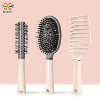 Lược đệm không khí nữ đặc biệt tóc dài túi khí massage lược đầu lớn uốn cong rib lược tạo kiểu lược