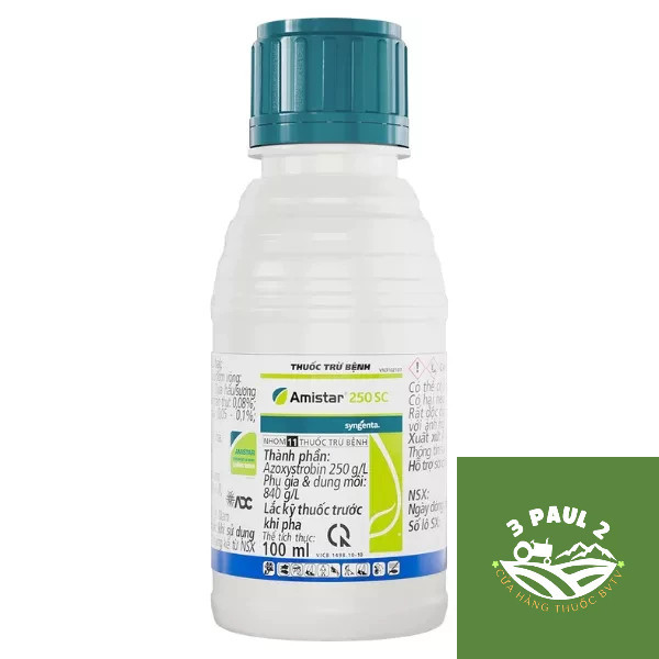 Thuốc trừ bệnh Cây Trồng Amistar 250SC 100ml chính hãng Syngenta - ADC phân phối