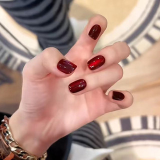 Mắt Mèo Handmade Bấm Móng Tay 24 Chiếc Móng Tay Giả Có Keo Dán-MY012