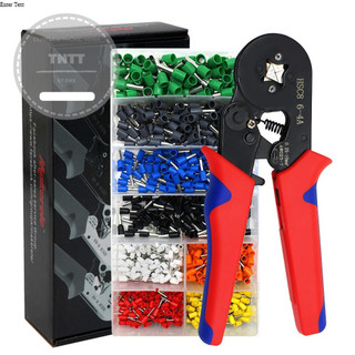 Bộ kìm bấm cos đa năng Kèm 1200 Đầu cos tròn, cos pin rỗng thông dụng Bộ Kềm Bấm Cos Chuyên Nghiệp