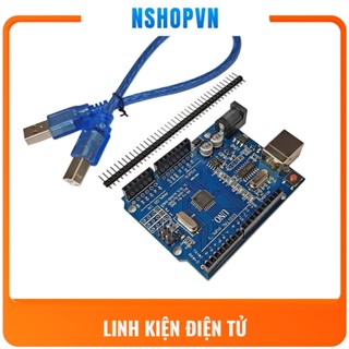 Mạch Arduino UNO R3 SMD chip dán (kèm cáp) sinh viên tự học lập trình vi xử lí