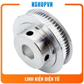 Puly GT2 trục 10mm 30 / 40 / 60 răng dùng dây đai bản rộng 6mm