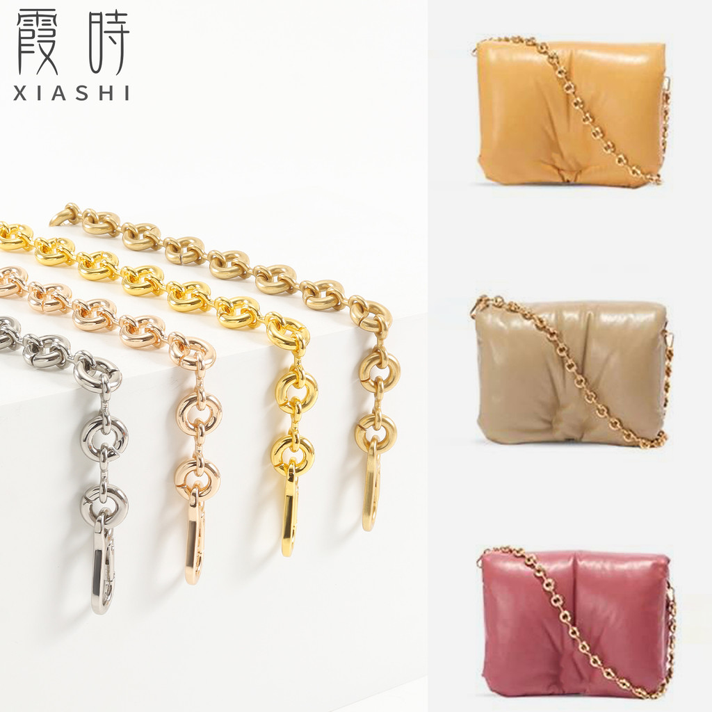 Thích hợp cho loewe loewe Túi Hình Học Donut Dây Xích Kim Loại Sửa Đổi Dây Đeo Vai Nách Ngang Phụ Ki