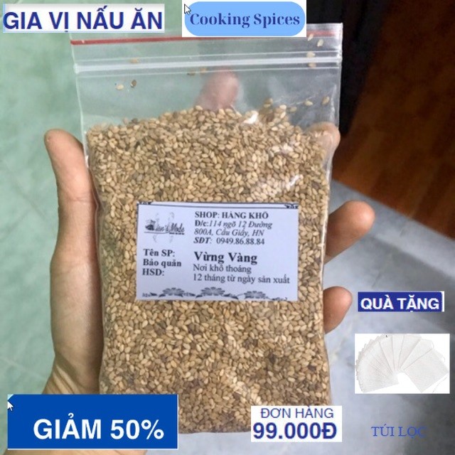 200gr vừng vàng (mè vàng)
