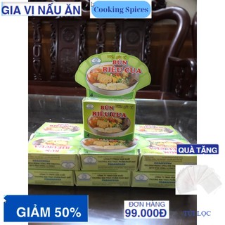 Hộp viên gia vị Bún Riêu cua 75gr 4 viên/1 hộp