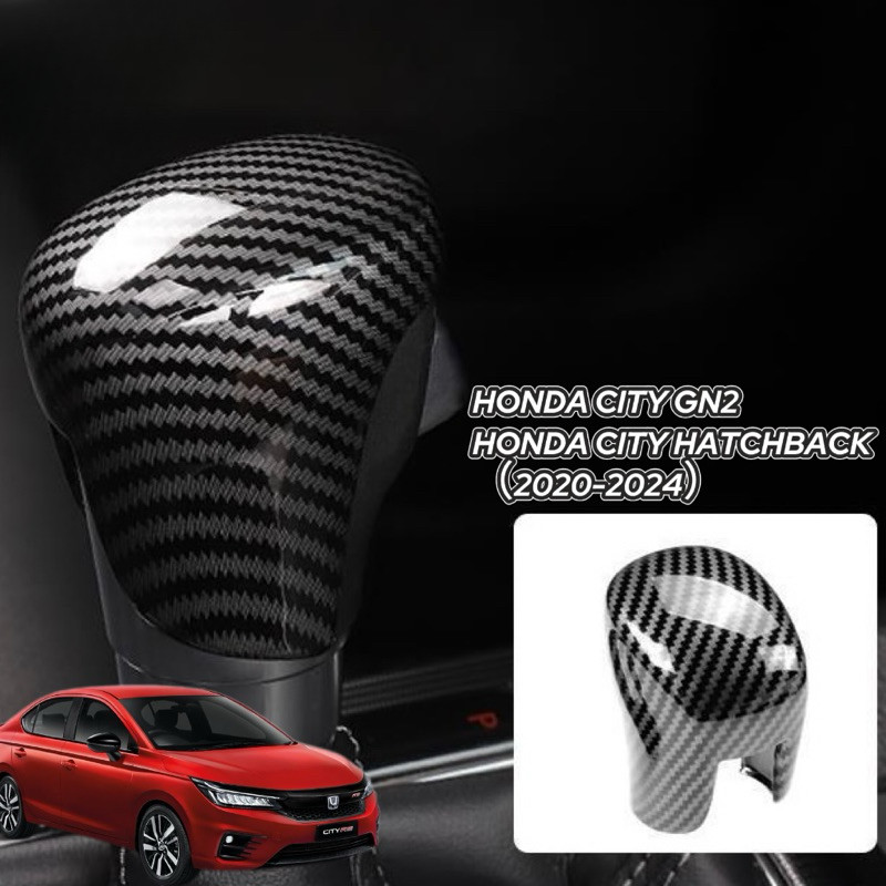 HONDA CITY GN2 HATCHBACK GN5 2020-2026 BÌA KNOB GEAR PHỤ KIỆN XE CARBON