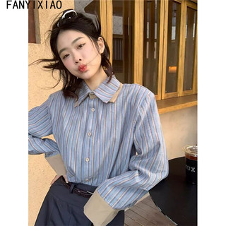 FANYIXIAO áo sơ mi nữ áo kiểu hàn quốc trendy Fashion thông thường độc đáo WCS2480L5T 35Z240830