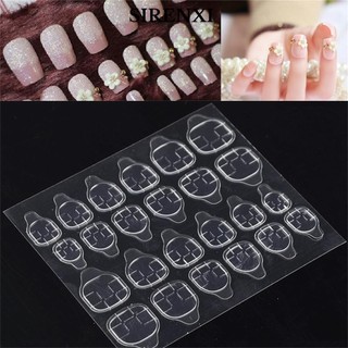 SIRENXI mới về] Miếng Dán Hai Mặt Trong Suốt Siêu Mỏng Cho Móng Tay Nữ