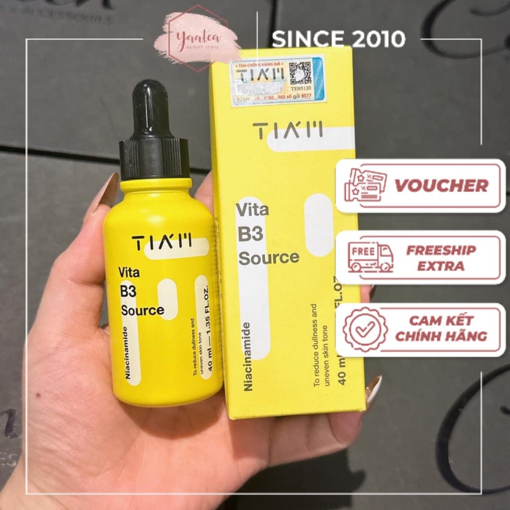 [NEW] SERUM TIAM 10% NIACINAMIDE VITA B3 SOURCE 40ML