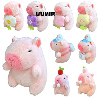 UUMIR Mặt dây chuyền túi mềm hoạt hình dễ thương sang trọng Capybara