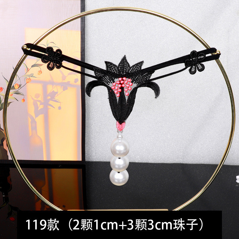 Bigsize Quần Lót Lọt Khe Sexy Nữ Cột Dây Lưng Thấp Ngọc Trai Quần Chíp Nữ Gợi Cảm Quyến Rũ | BigBuy360 - bigbuy360.vn