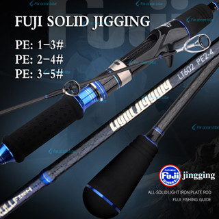 Fuji Chắc Chắn Jigging 1.8 / 1.98M Cần Câu Sợi Carbon Mồi Quay Đầu Chắc Chắn Câu Cá Cần Nước Muối / Nước Ngọt Cần Câu Bộ Chắc Chắn Đầu Thanh Ánh Sáng Thanh Ngoài Trời