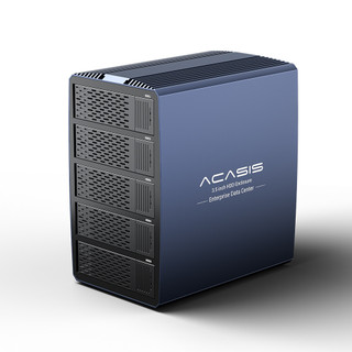  Hộp mảng đĩa SATA 2.5   3.5 Inch ACASIS Hộp mảng đĩa SATA USB3.0 hỗ trợ 8 chế độ RAID 5 tủ lưu trữ ngoài nhiều tương thích với ổ cứng và SSD và mở rộng 120TB 
